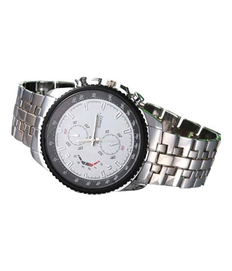 Mc Rosra Quartz Party Wear Wrist Watch For Men Silver Buy Mc Rosra