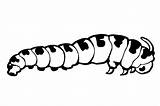 Caterpillar Coloring Clip Pages Cliparts Caterpillars Clipart Butterfly Hungry List Popular Comments sketch template