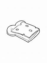 Coloring Cheese sketch template