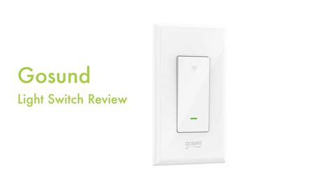 gosund smart light switch review wisedweller