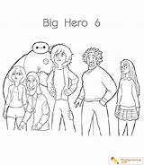 Big Coloring Hero Characters Pages Movie sketch template
