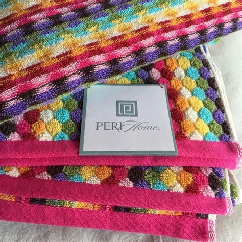 peri home bath towels    tags multi color multi colored bath