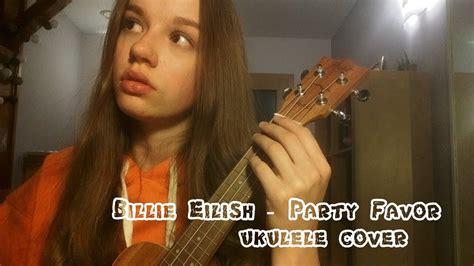 billie eilish party favor ukulele cover youtube