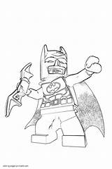 Lego Batman Coloring Pages Clayface Printable Sheets Print Look Other Template sketch template