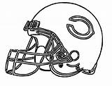 Coloring Pages Football Bears Chicago Vikings Helmet Minnesota Viking Drawing Printable Bronco Ford Color Broncos Easy Nfl Lacrosse Helmets Logo sketch template