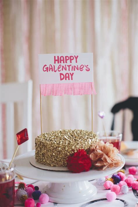 The Cake Galentine S Day Party Ideas Popsugar Love