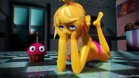 Mmd X Fnia Toy Chica By Johncena0453 On Deviantart