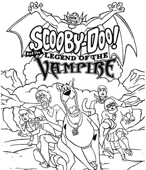 halloween coloring pages scooby doo belinda berubes coloring pages