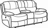 Recliner Drawing Clipartmag sketch template