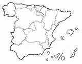 Spain Autonomous Communities Coloring Coloringcrew sketch template