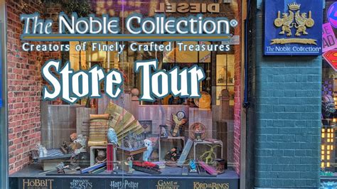 noble collection shop  youtube
