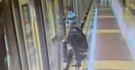 Shocking Video Shows Shameless Woman Peeing On Tube