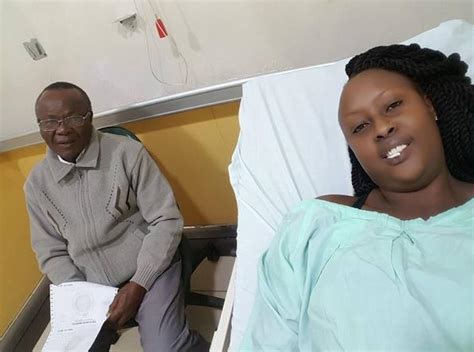 machacharis mama baha  admitted  hospital photo youth village kenya