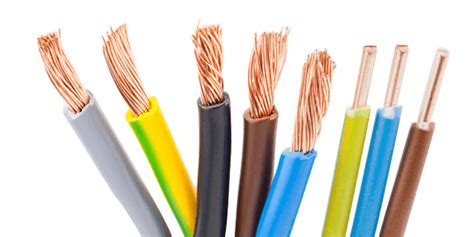 elektrische kabel kabeltypen teile farben und isolatoren