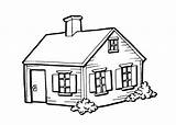 Coloring House Pages Cartoon Houses Drawing Little Small Simple Village Colouring Easy Kindergarten Drawings Clipart Kids Sketch Library Clip Clipartmag sketch template