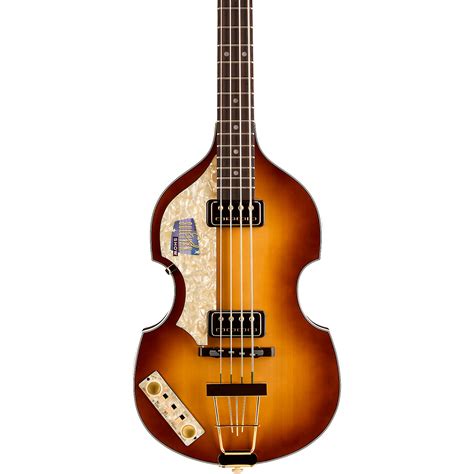 hofner limited edition  ed sullivan show left handed electric bass musicians friend