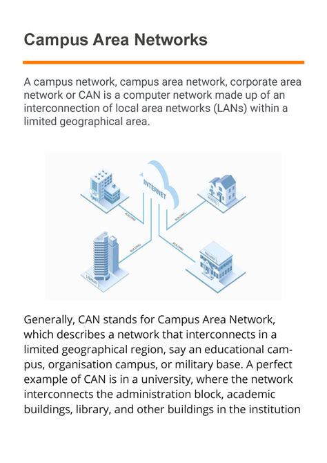 campus area network generally  stands  campus area network