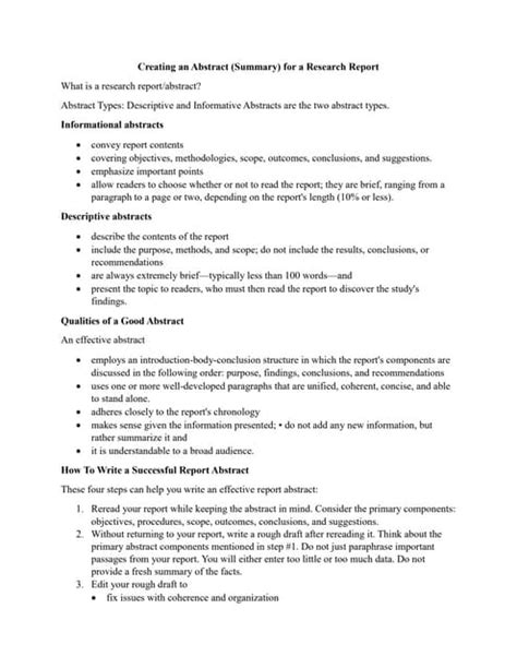 lesson plan   write  abstract   research reportdocx