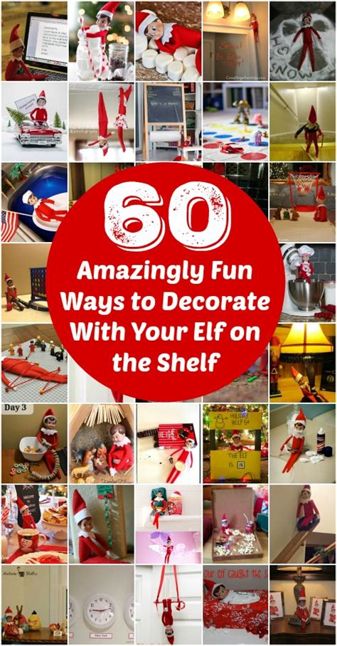 amazingly fun ways  decorate   elf   shelf diy crafts
