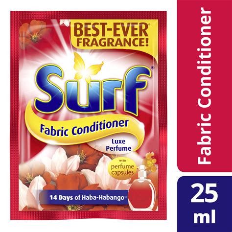 surf fabric conditioner luxe perfume ml sachet csi supermarket