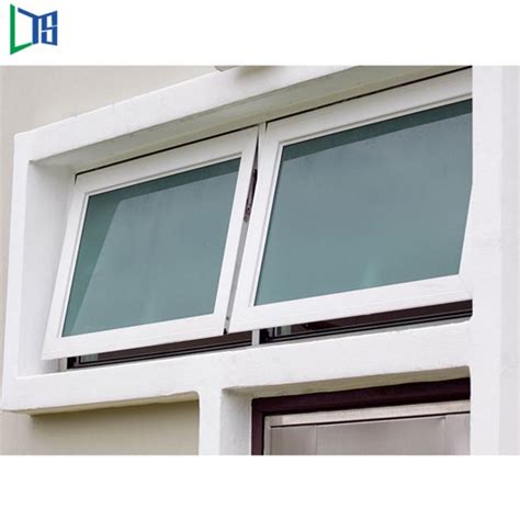 residential double glazed aluminium awning windows wind resistance easy install foreign trade