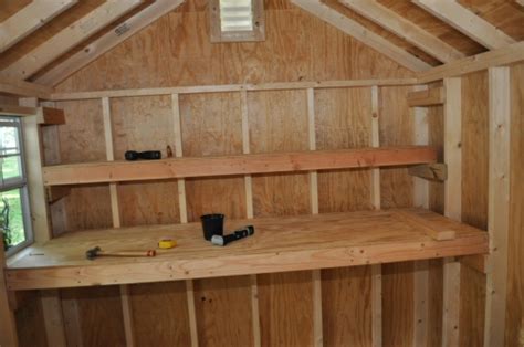 build shed storage shelves  project closer