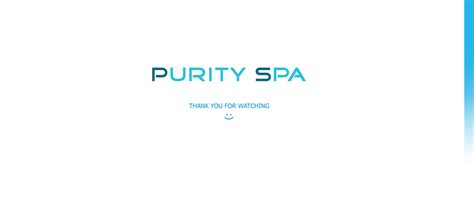 purity spa  behance