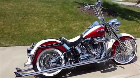 harley davidson softail deluxe youtube