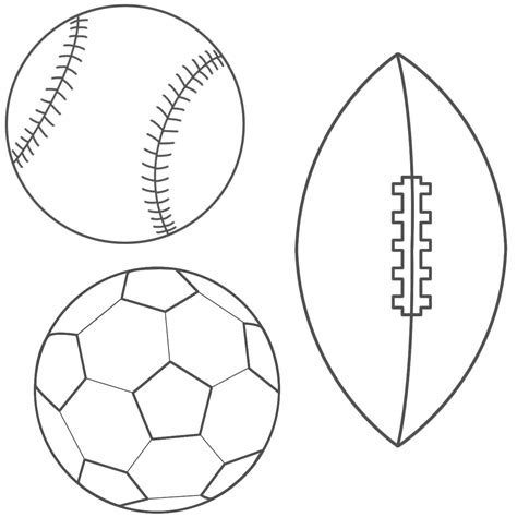 ball coloring pictures lets coloring