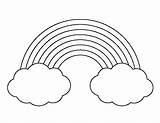 Rainbow Clouds Printable Template Pattern Outline Cloud Patternuniverse Stencils Templates Patterns Print String Use Stencil Cut Crafts Pdf Creating Visit sketch template