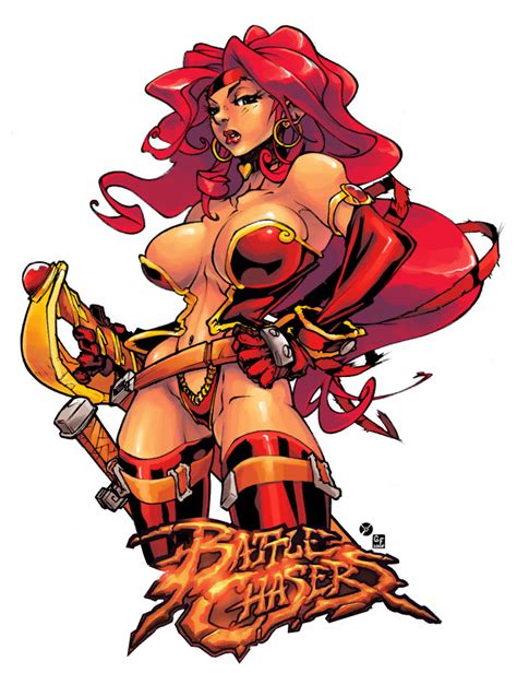 Battle Chasers Comics Cover Red Monika Hentai Gallery