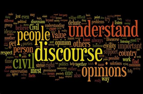 civil discourse leads  positive change insults   common dreams views