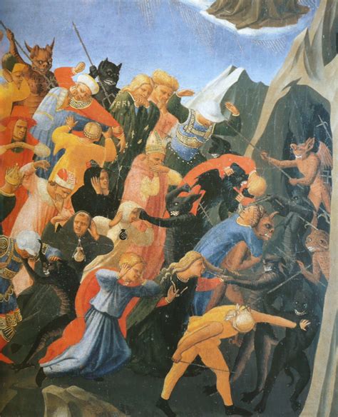 Art In Tuscany Fra Angelico Last Judgement C 1431