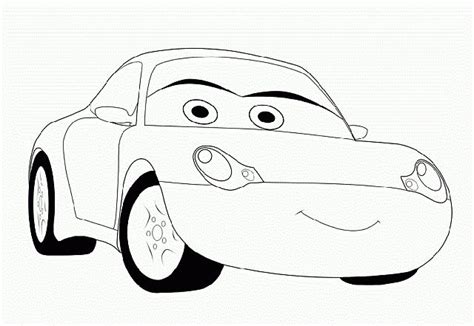 sally carrera disney cars disegno da colorare gratis disegni da