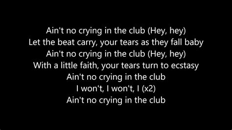 Camila Cabello Crying In The Club Lyrics Youtube