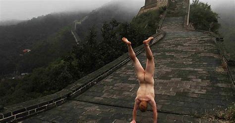 Man Travels The World Doing Naked Handstands Album On Imgur