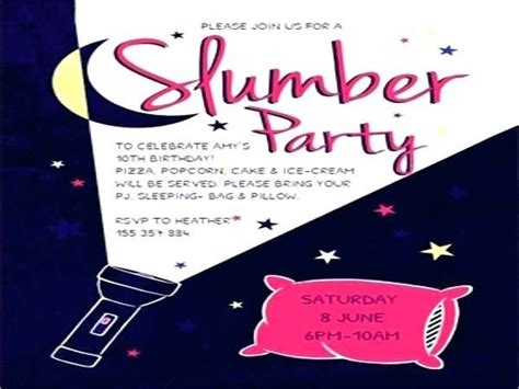 invitations   hotel slumber party google search sleepover