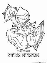 Strike Skylanders Coloring Star Swap Force Pages Lightcore Magic Printable sketch template