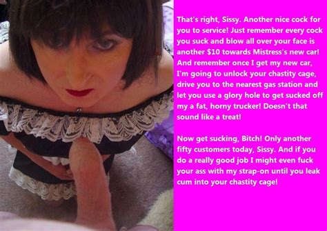 sissycocksucker porn pic from sissy cuckold femdom humiliation captions sex image gallery