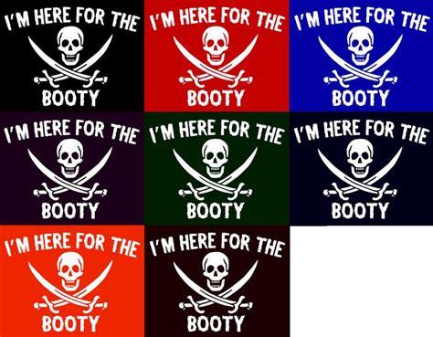 I M Here For The Booty T Shirt Funny Pirate Sex Themed Etsy