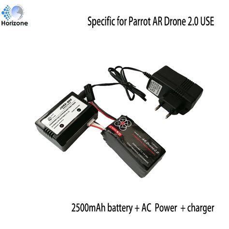 mah   wh li polymer battery  balance charger  parrot ardrone