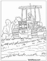 Tractors Verbnow Farmer sketch template