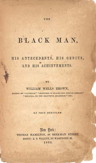 william wells brown    black man