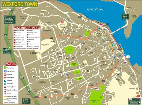 wexford town map town maps