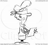 Impartial Blindfolded Clip Taking Cartoon Notes Woman Outline Illustration Royalty Toonaday Rf Clipart Regarding Ron Leishman sketch template