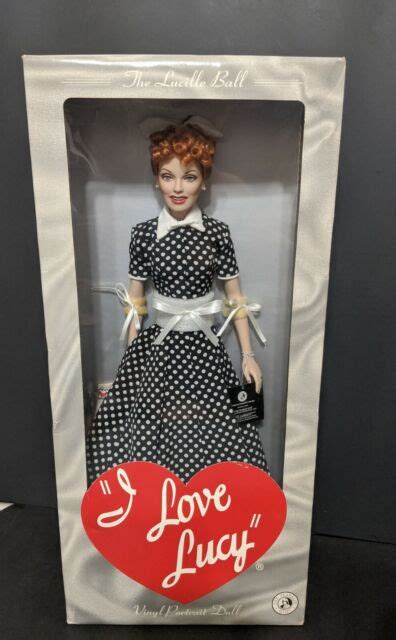 I Love Lucy Vinyl Portrait 16” Doll By Franklin Mint Ebay