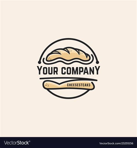 bread logo template royalty  vector image vectorstock