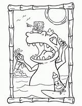 Coloring Reptar Pages Popular Sheets Coloringhome sketch template