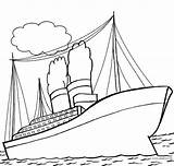 Titanic Coloring Pages Getcolorings sketch template
