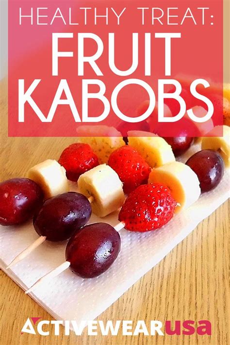 healthy fruit kabob treat